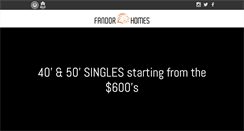 Desktop Screenshot of fandorhomes.com